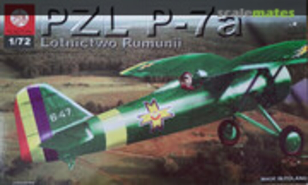 1:72 PZL P-7a Lotnictwo Rumunii (ZTS Plastyk S045)