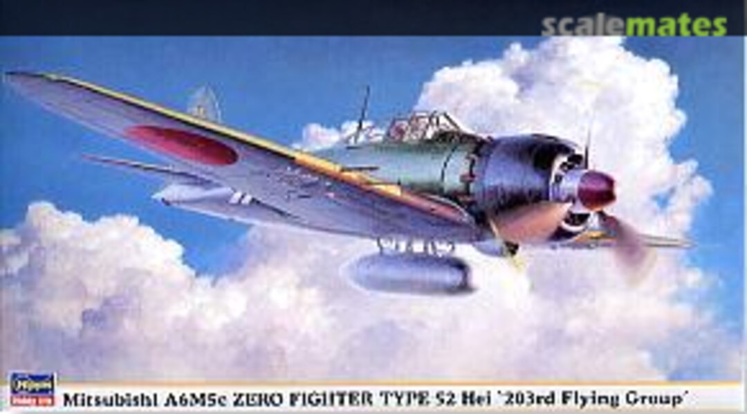 Boxart Mitsubishi A6M5c Zero Fighter Type 52 Hei `203rd Flying Group´ 09409 Hasegawa