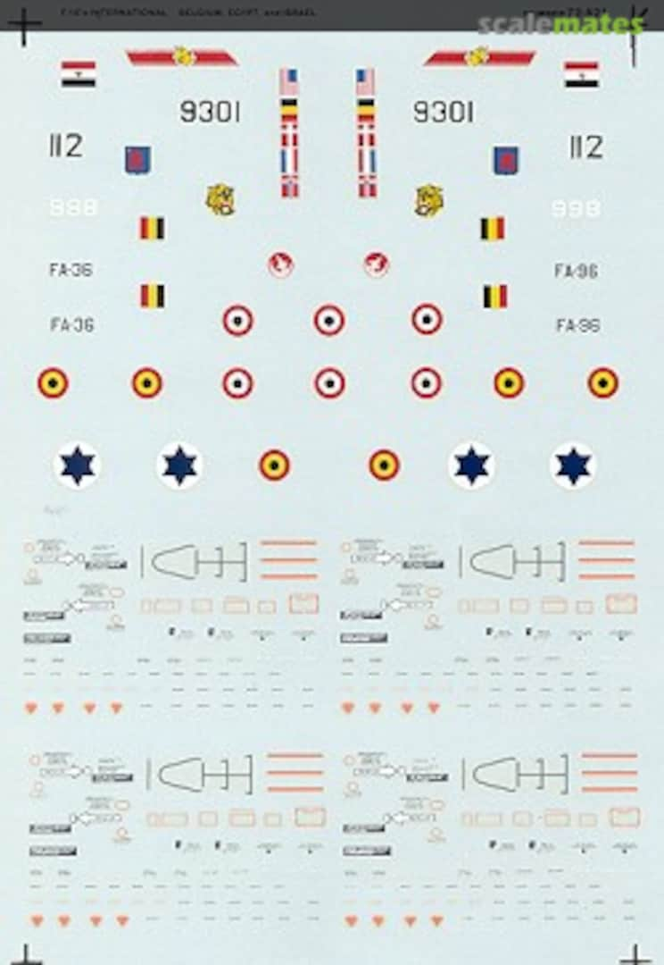 Boxart F-16 International 72-521 SuperScale International