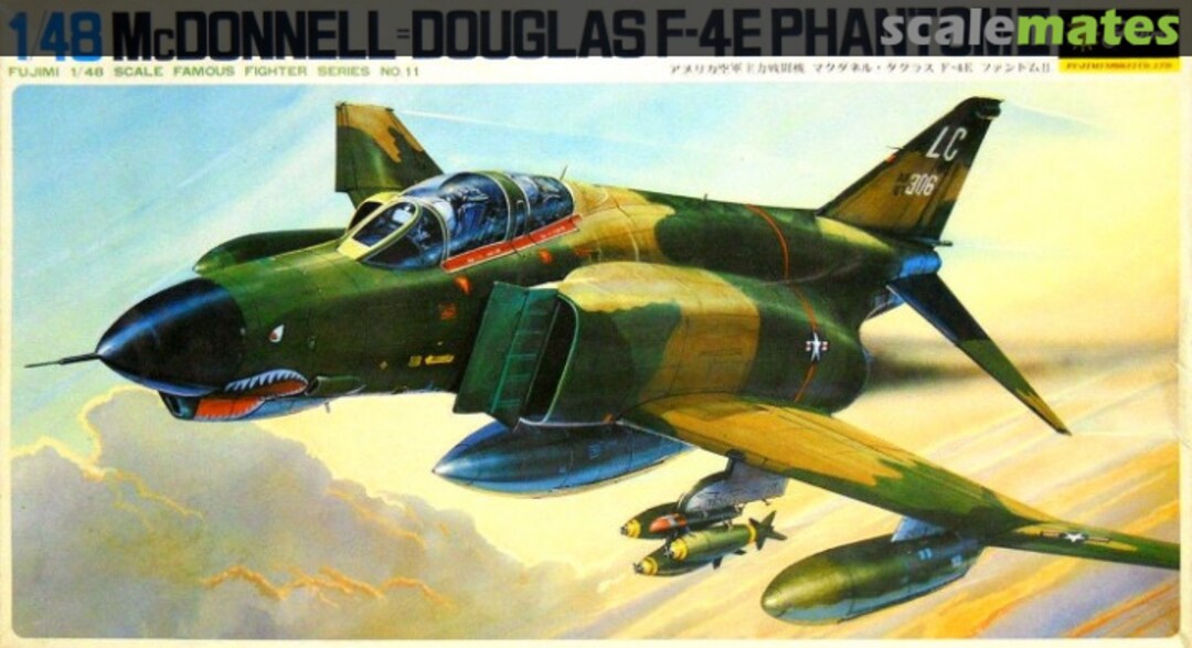 Boxart McDonnell-Douglas F-4E Phantom II 5A11-1200 Fujimi