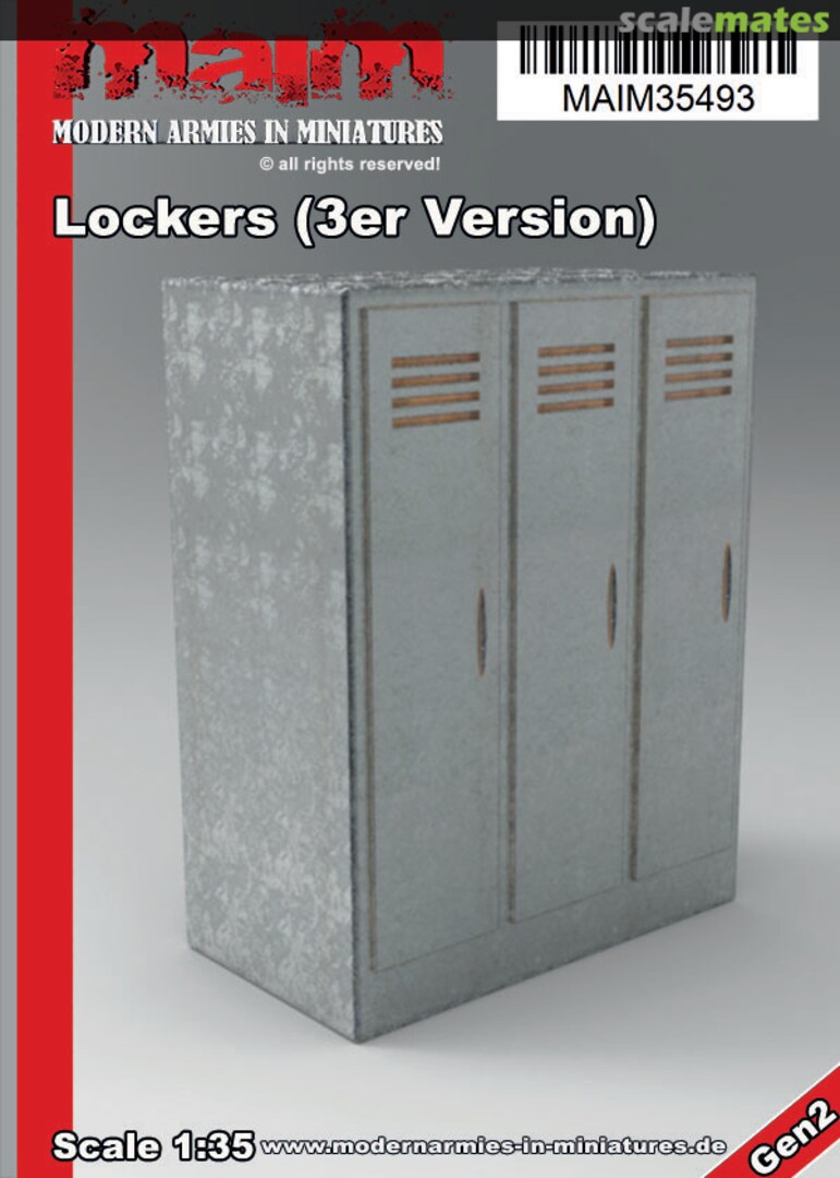 Boxart Lockers - Spinde (3er Version) MAIM35493 MAiM