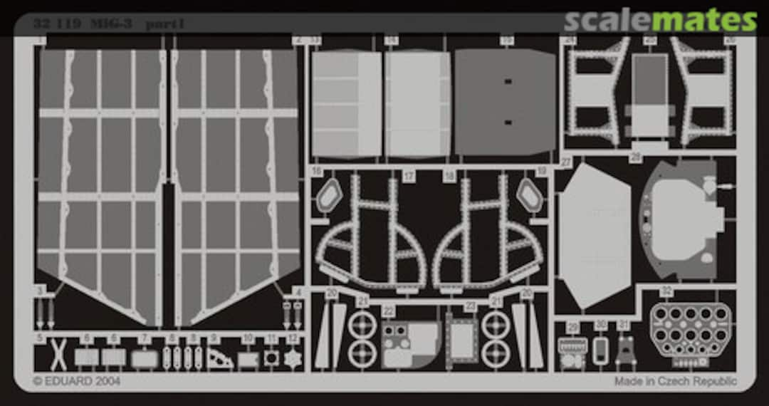 Boxart MiG-3 32119 Eduard