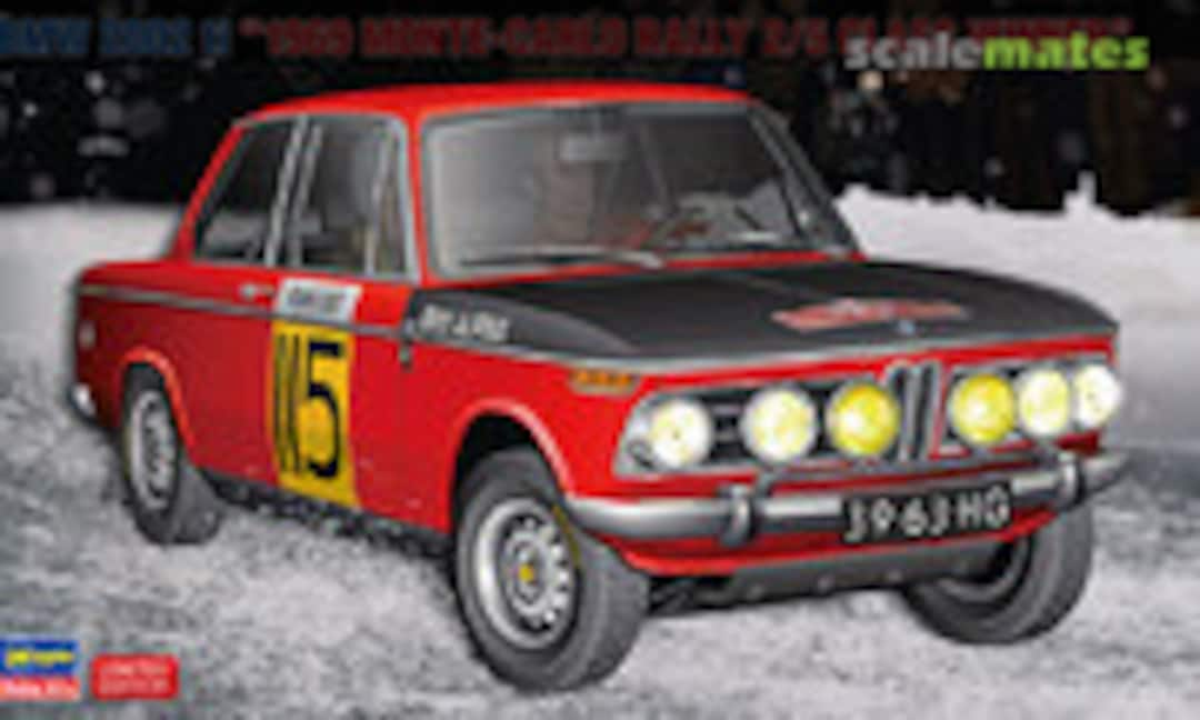 1:24 BMW 2002ti &quot;1969 Monte-Carlo Rally 2/5 Class Winner&quot; (Hasegawa 20420)