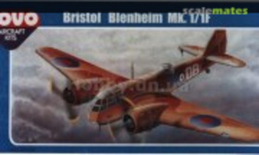 1:72 Bristol Blenheim Mk. 1/1F (Novo F190)