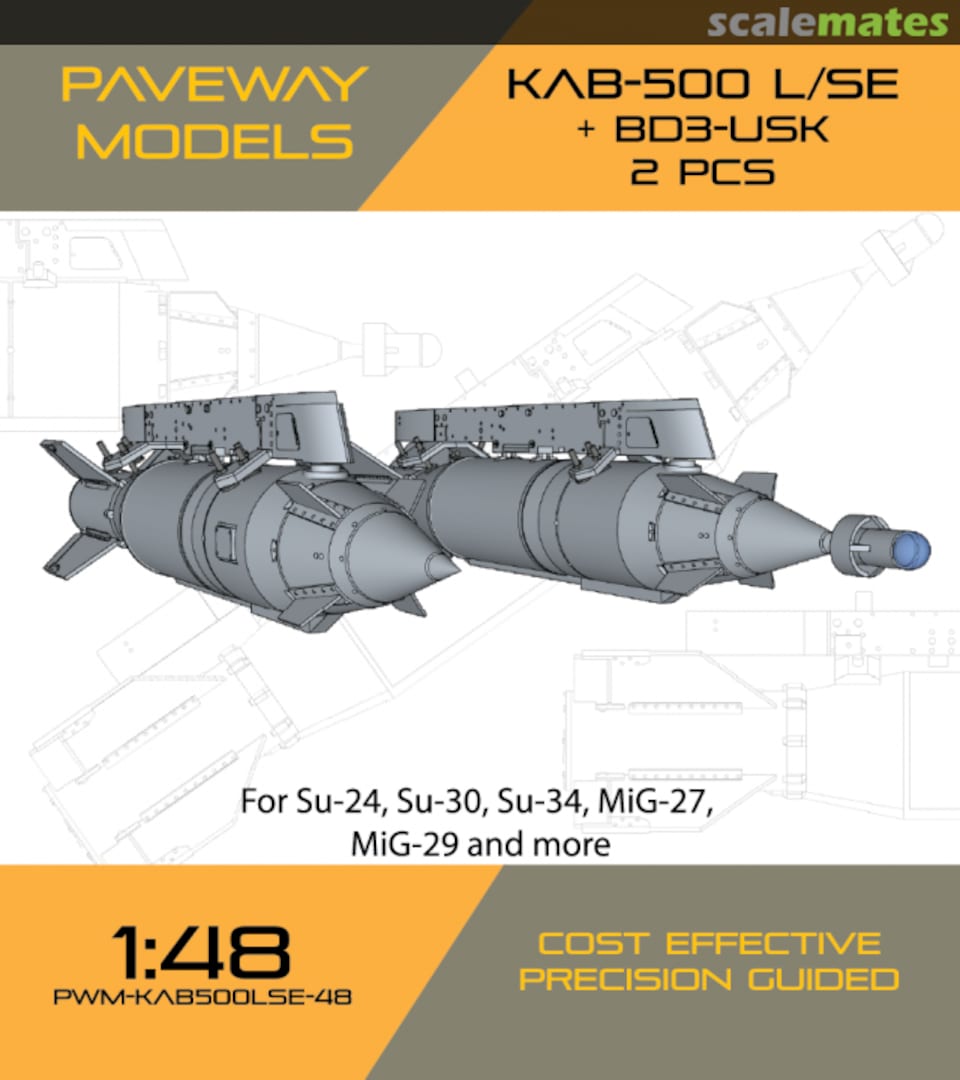 Boxart KAB-500 L/SE + BD3-USK PWM-KAB500L/SE-48 Paveway Models