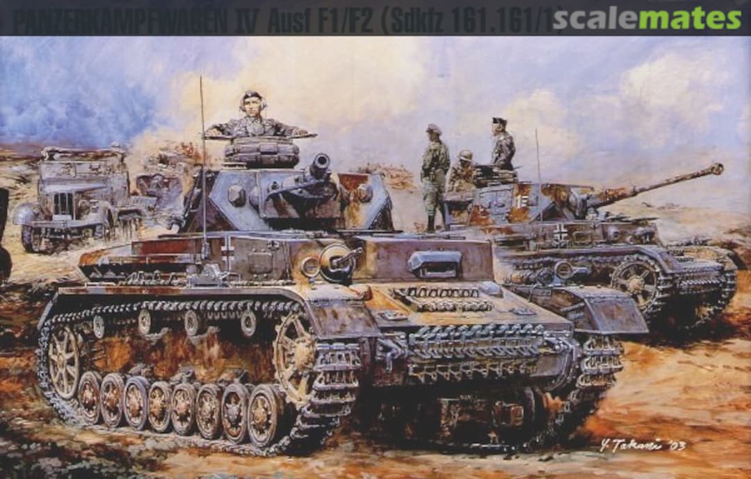 Boxart Panzerkampfwagen IV Ausf.F1/F2 G-736 Gunze Sangyo