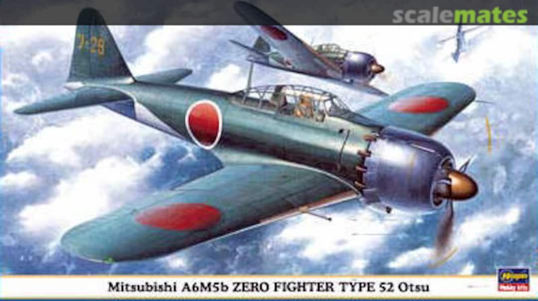 Boxart Mitsubishi A6M5b Zero Fighter Type 52 Otsu 09384 Hasegawa