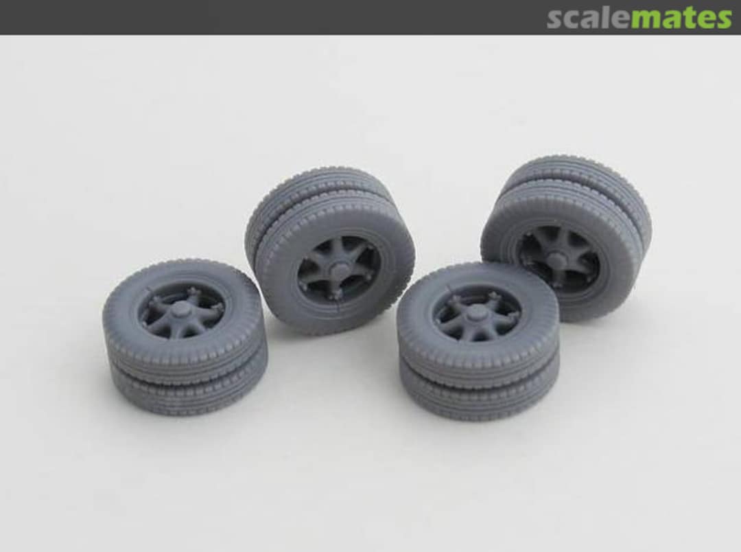 Boxart Wheels for German Flak 36/37 and PaK43/3 L/71 Behelfslafette R35-078 Armorscale