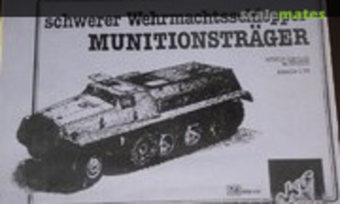 1:35 sWS heavy Half-track armored munition carrier (NKC Modeles 363592vm)