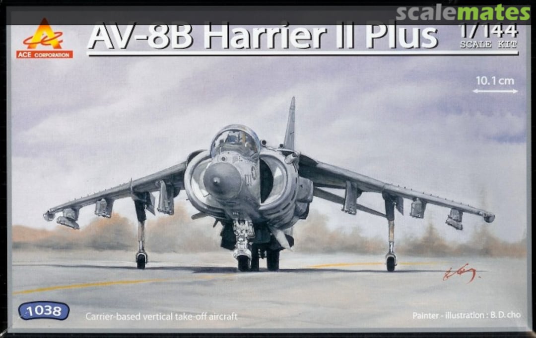 Boxart AV-8B Harrier II Plus 1038 Ace Corporation