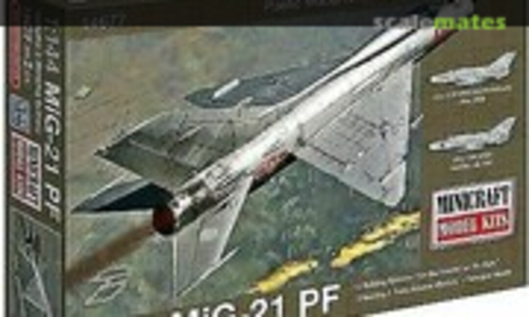 1:144 MiG-21 PF (Minicraft Model Kits 14677)