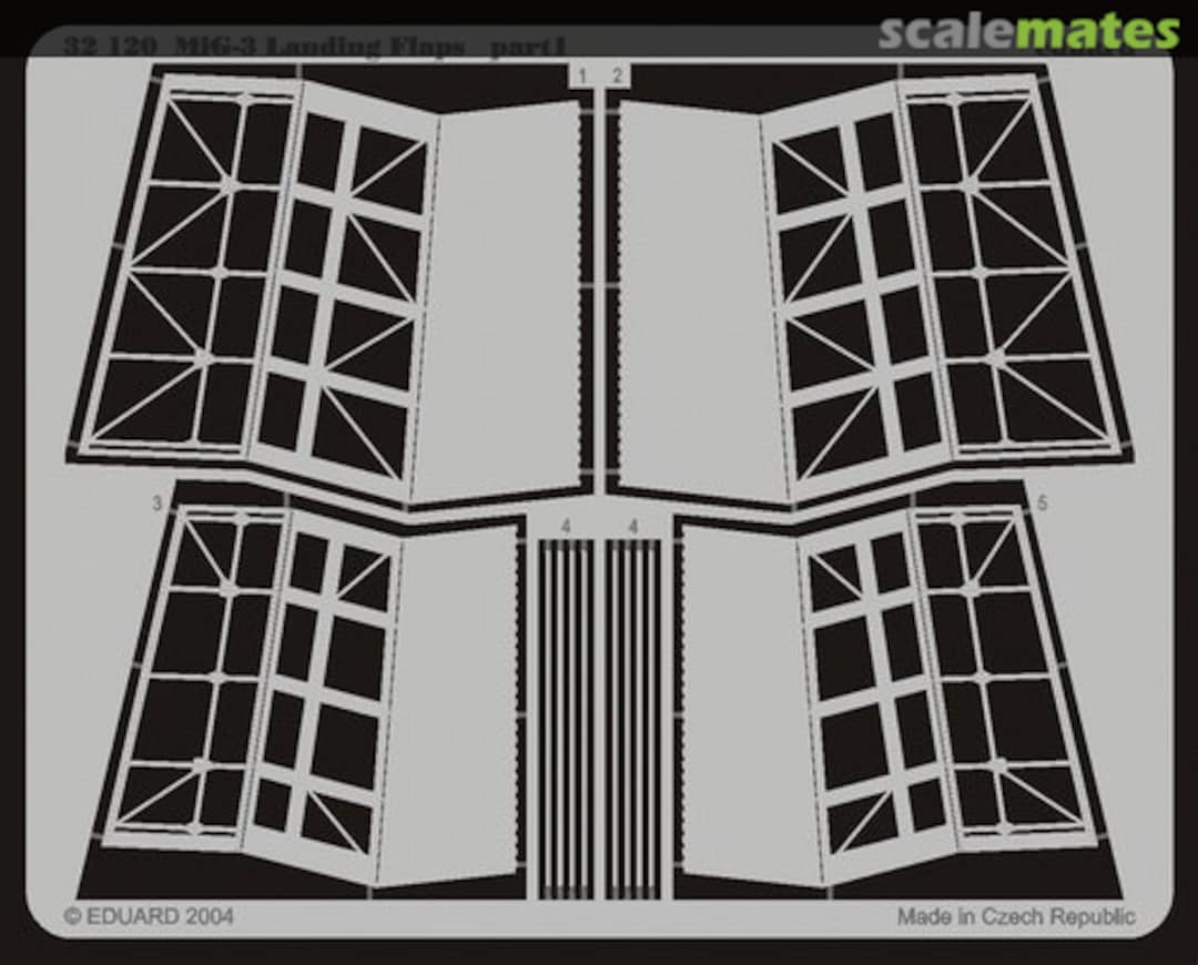 Boxart MiG-3 Landing Flaps 32120 Eduard