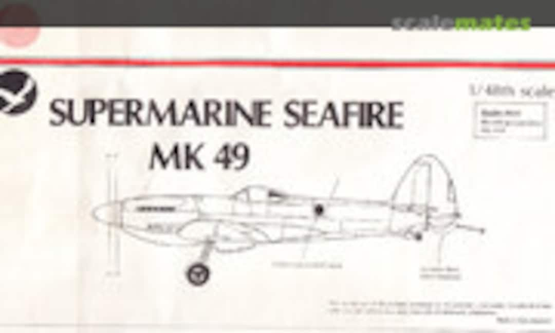 1:48 Supermarine Seafire MK 49 (Falcon 00000)