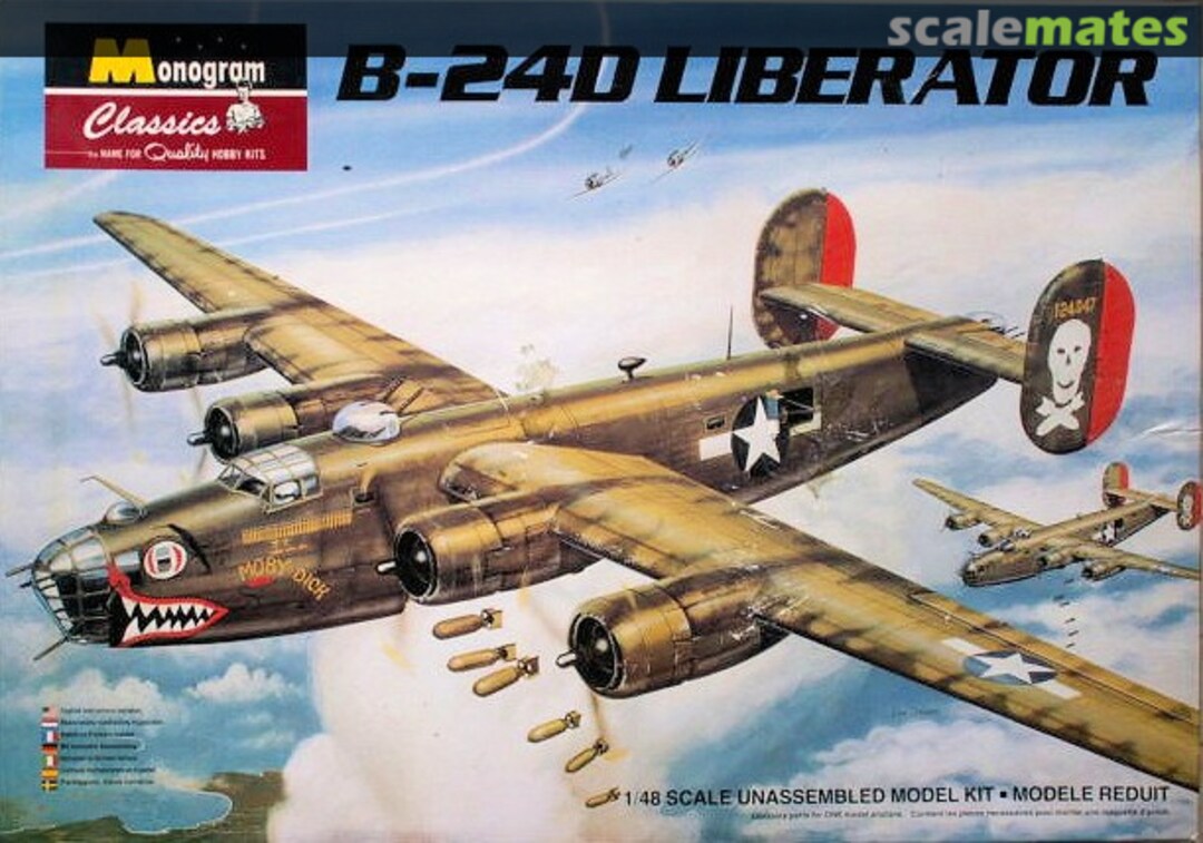 Boxart B-24D Liberator 85-5604 Monogram