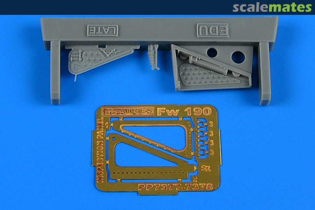 Boxart Fw 190 inspection panel - late 7378 Aires