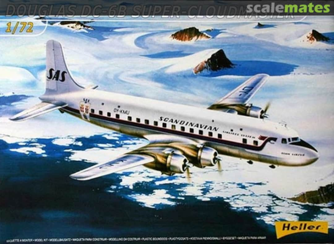 Boxart Douglas DC-6B Super Cloudmaster 80315 Heller