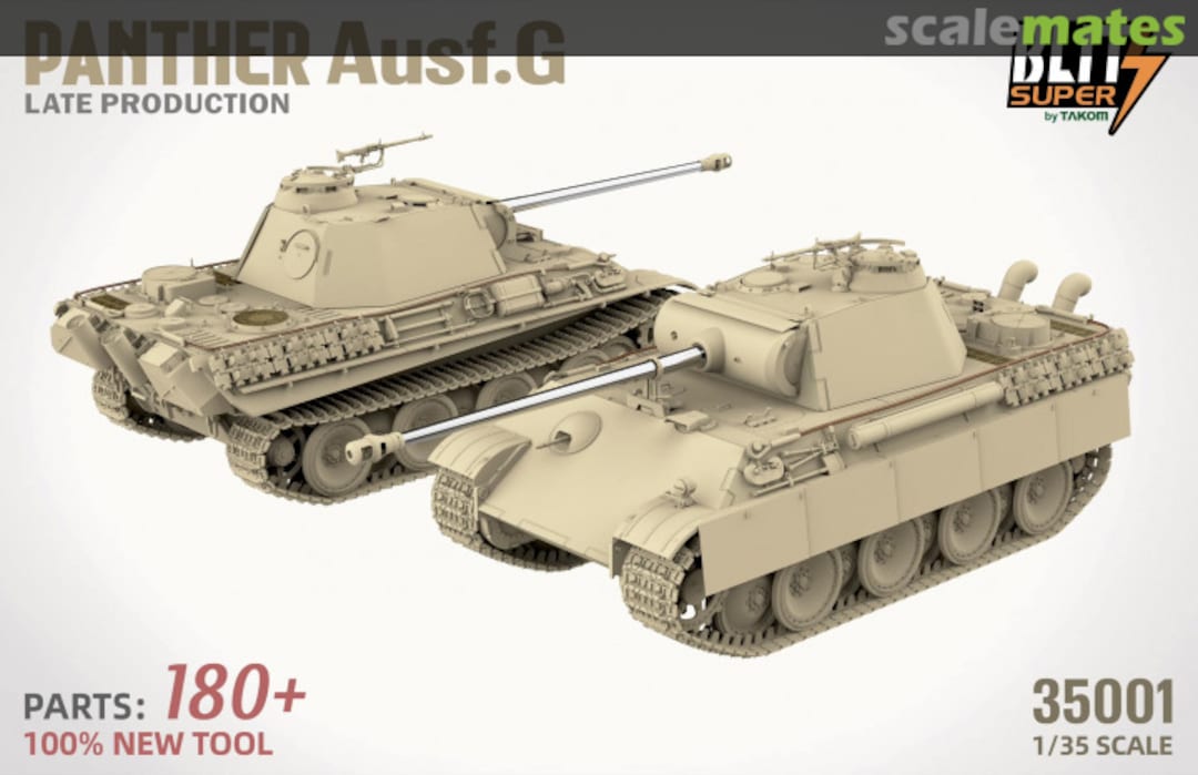 Boxart Panther Ausf.G 35001 Takom