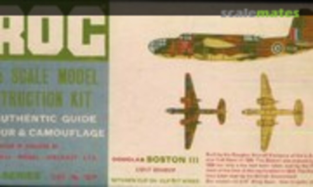 1:72 Douglas Boston III Light Bomber (FROG 151P)