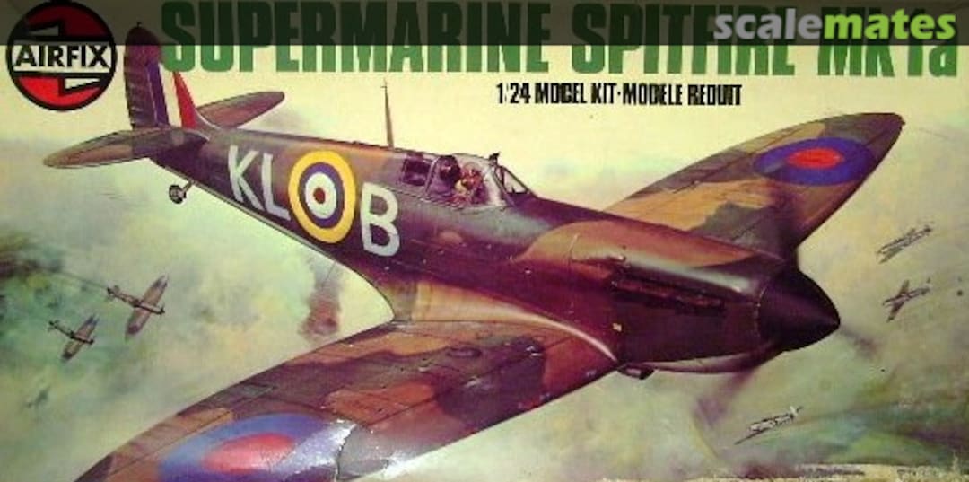 Boxart Supermarine Spitfire Mk 1A 12001-6 Airfix