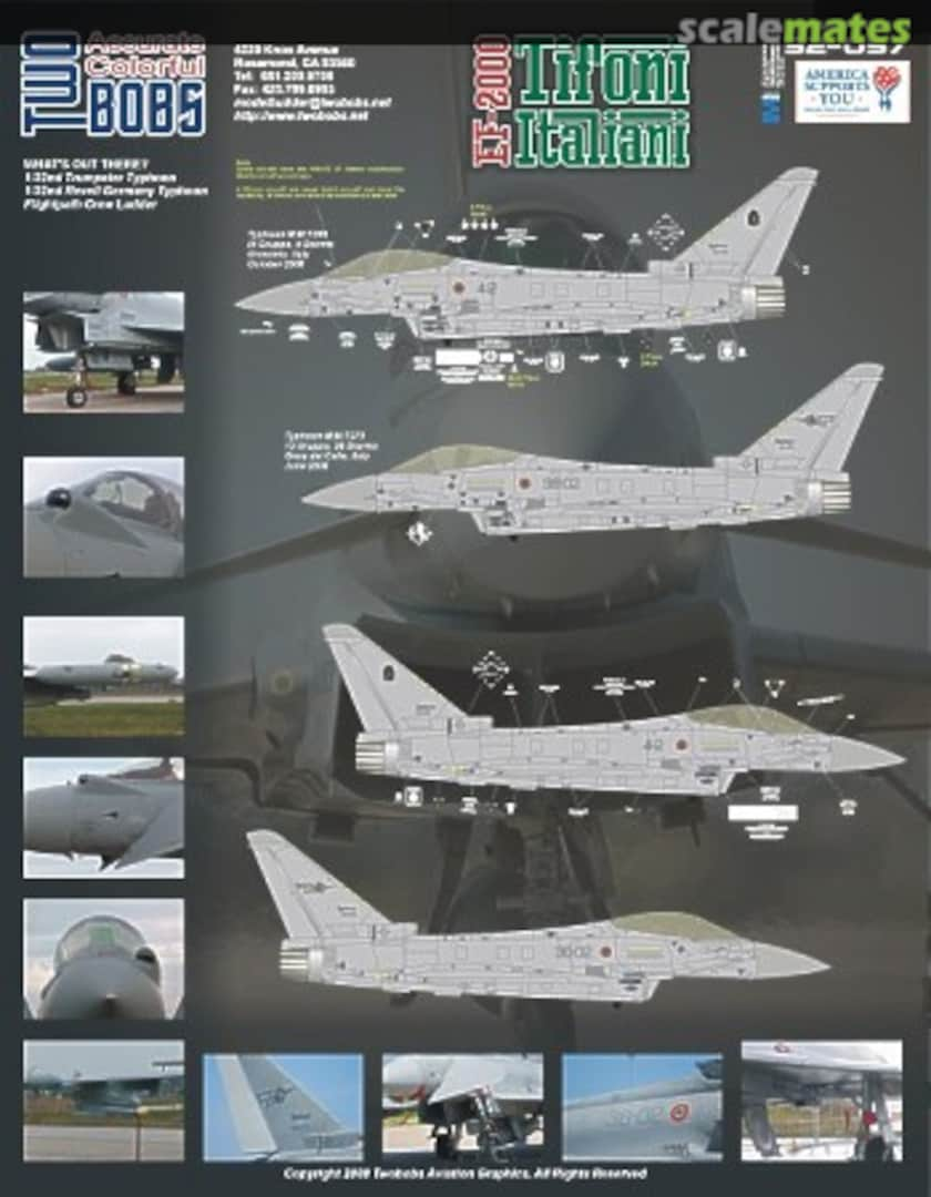 Boxart Eurofighter Typhoon 32-057 TwoBobs Aviation Graphics