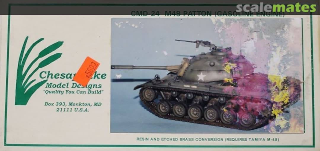 Boxart M48 Patton (Gasoline Engine) CMD 48 Chesapeake Model Designs