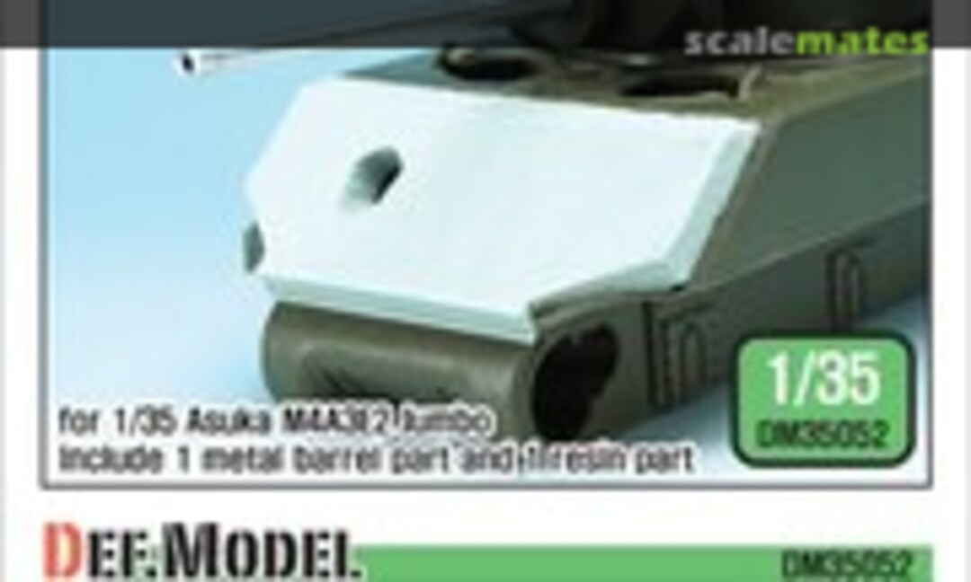 1:35 US M4A3E2 Jumbo Concrete Front Armour w/M1A1C Barrel (Asuka) (Def.Model DM35052)