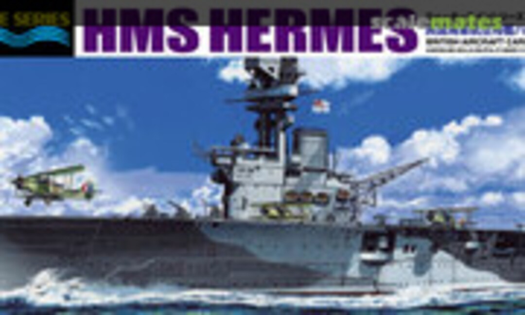 1:700 HMS Hermes (Aoshima 051030)