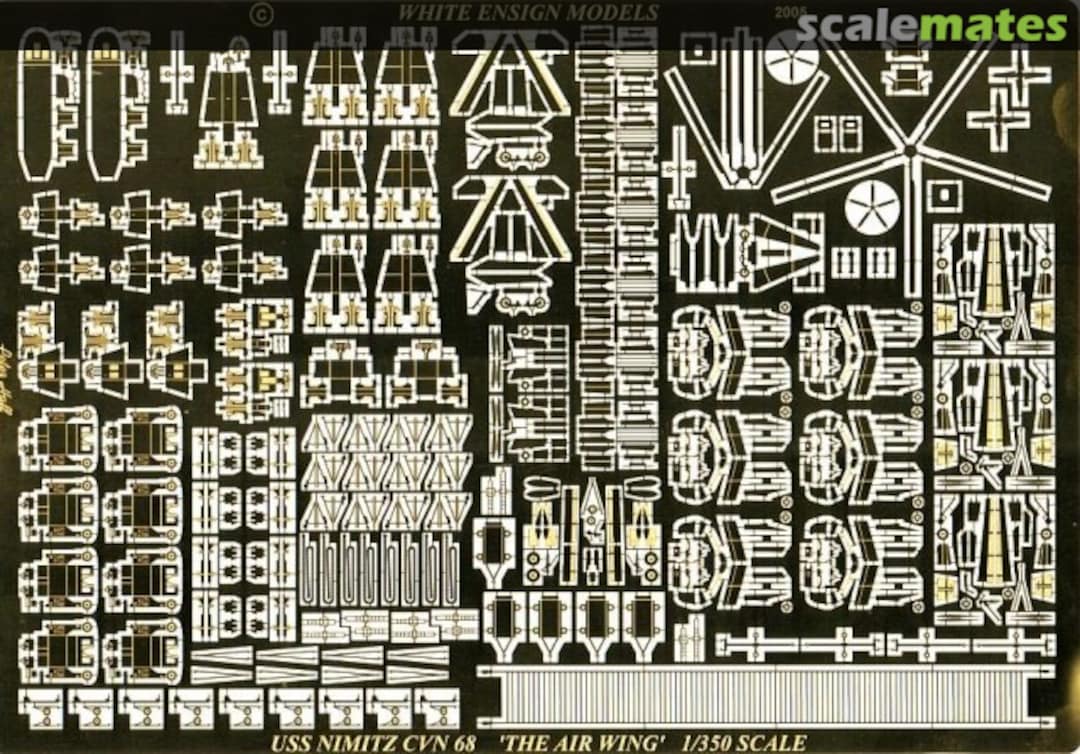 Boxart USS Nimitz Air Wing PE 3563 White Ensign Models