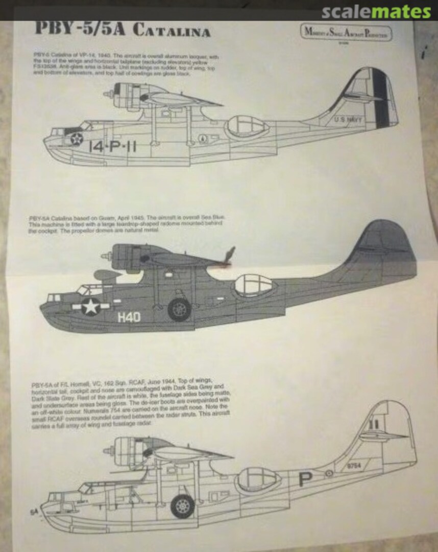 Boxart PBY-5/5A Catalina 4860 Ministry of Small Aircraft Production