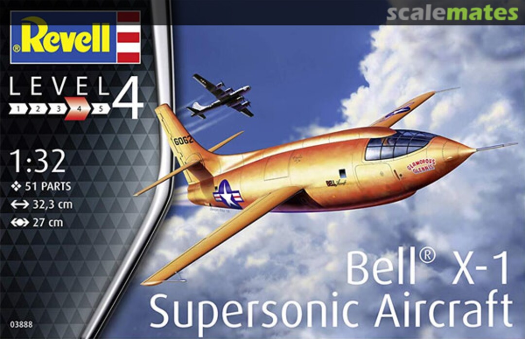 Boxart Bell X-1 03888 Revell