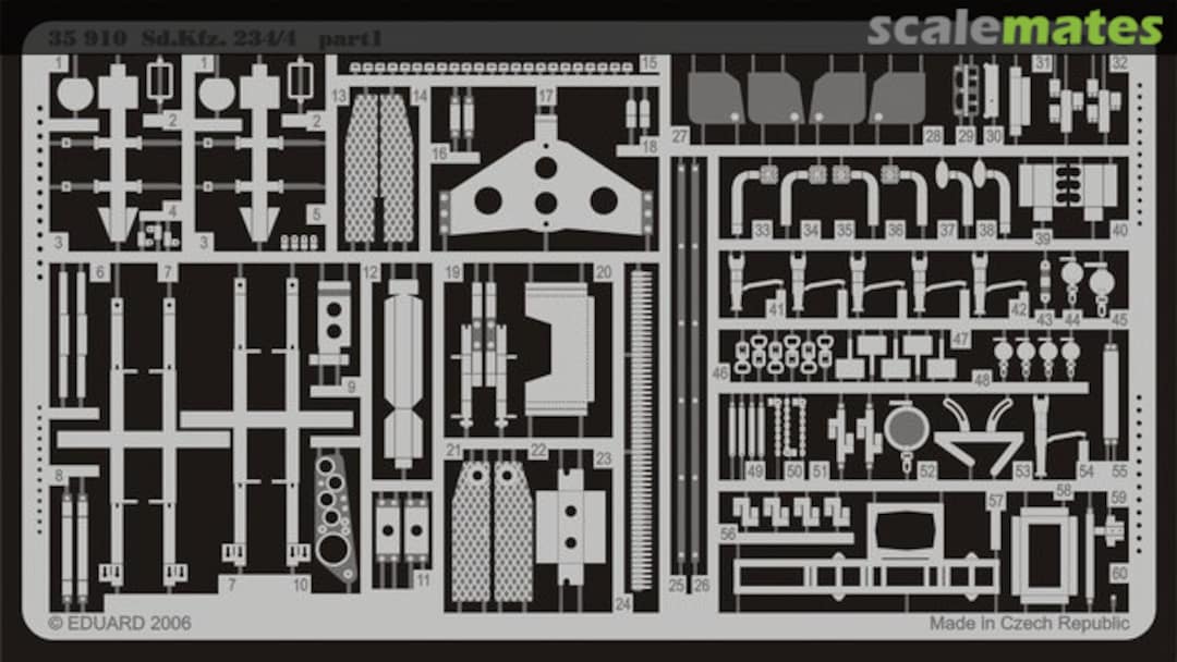 Boxart Sd.Kfz.234/4 35910 Eduard