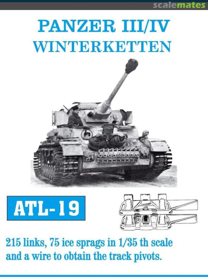 Boxart Panzer III/IV Winterketten ATL-19 Friulmodel