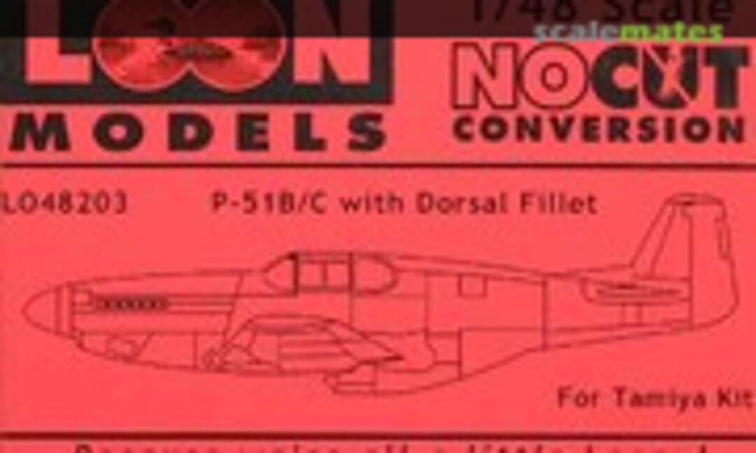 1:48 P-51 B/C with Dorsal Fillet (Loon Models LO48203)