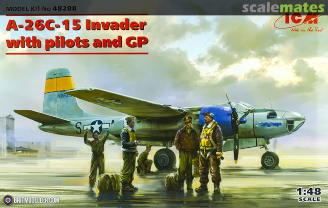 Boxart A-26C-15 Invader 48288 ICM