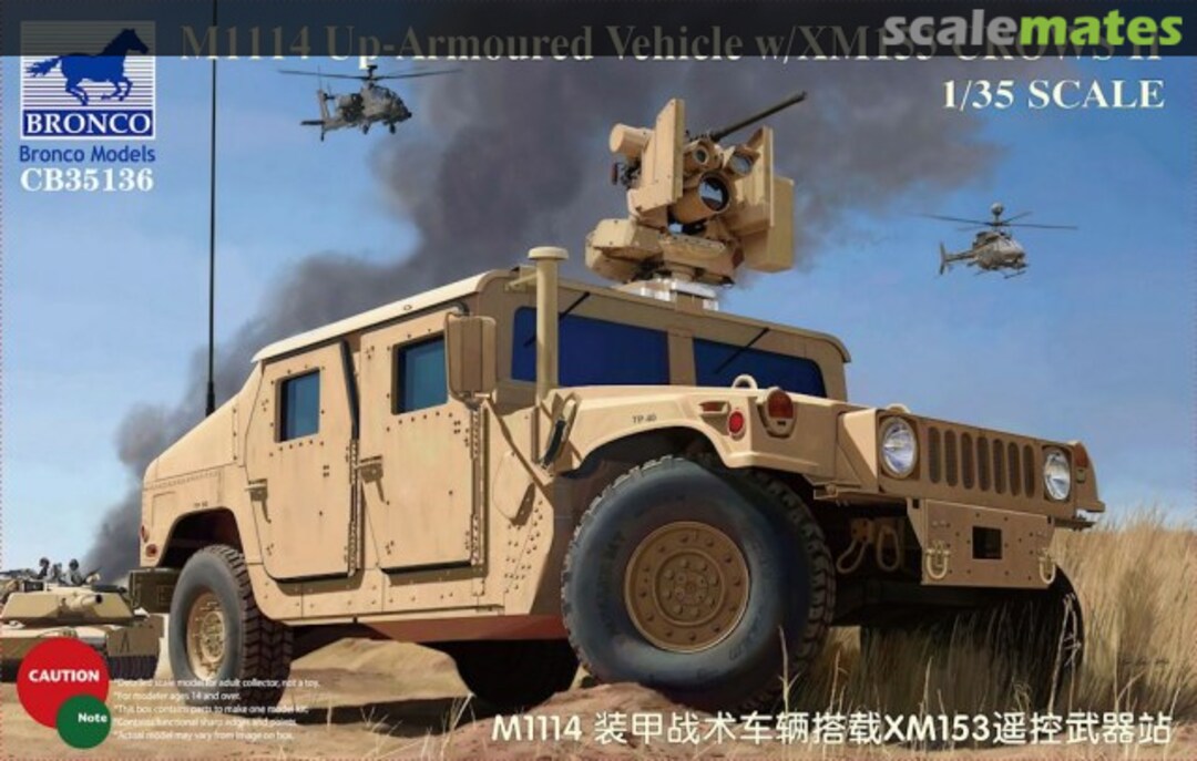 Boxart M1114 Up-Armoured Vehicle CB35136 Bronco