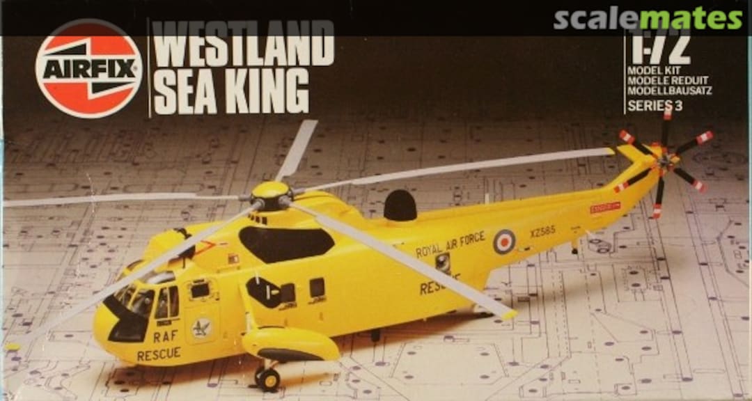 Boxart Westland Sea King 9 03043 Airfix