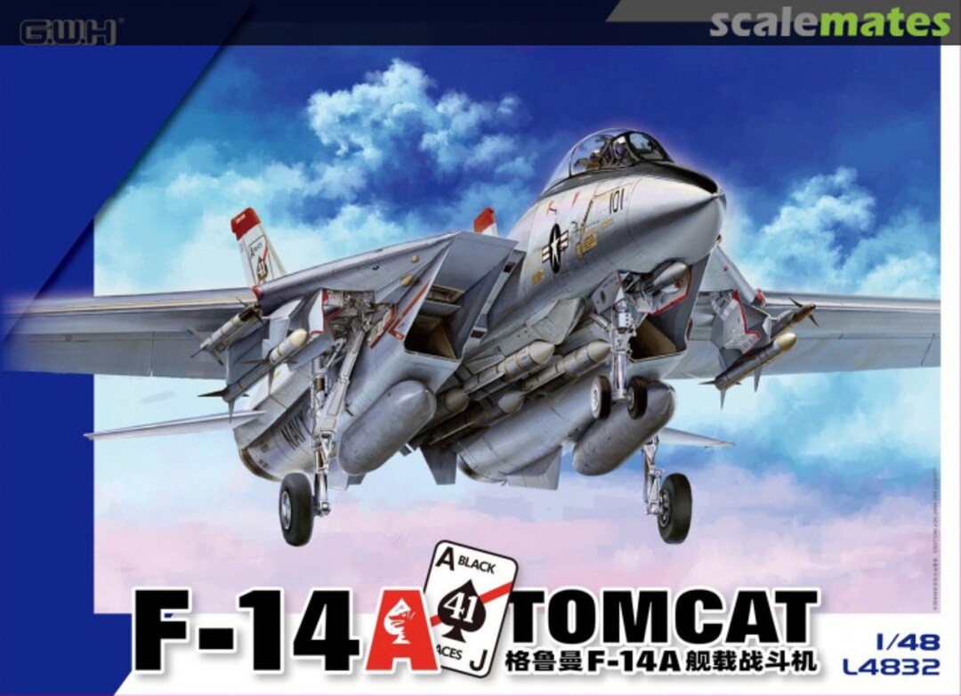 Boxart F-14A Tomcat L4832 Great Wall Hobby