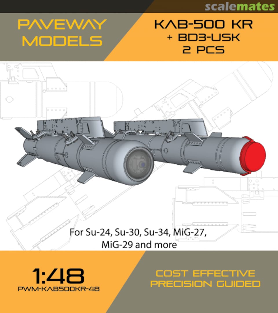 Boxart KAB-500 KR + BD3-USK PWM-KAB500KR-48 Paveway Models