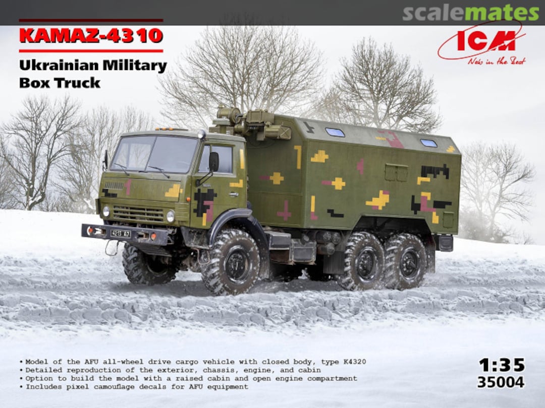 Boxart Kamaz-4310 35004 ICM