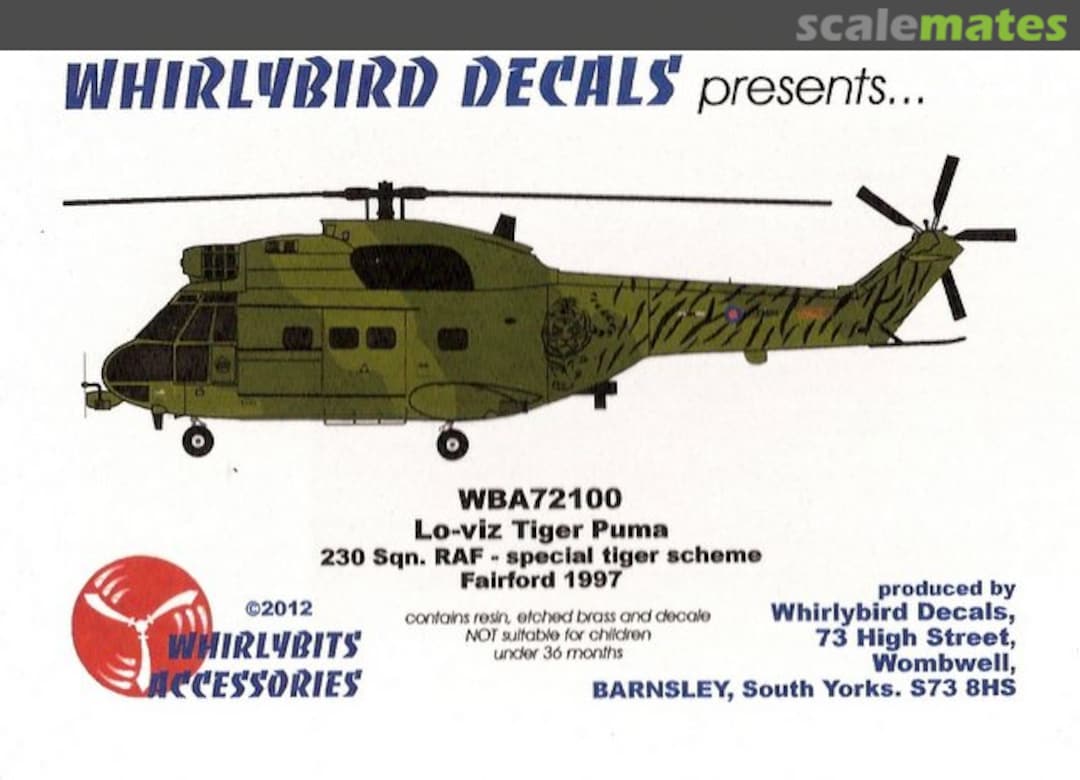 Boxart Puma 230sqn tiger meet WBA72100 Whirlybird