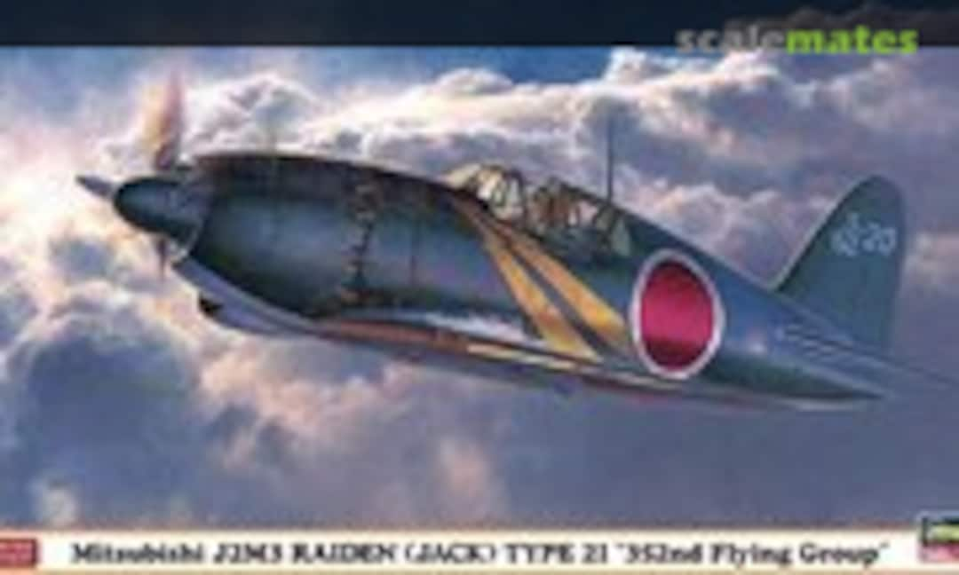 1:48 Mitsubishi J2M3 Raiden (Jack) Type 21 (Hasegawa 09977)