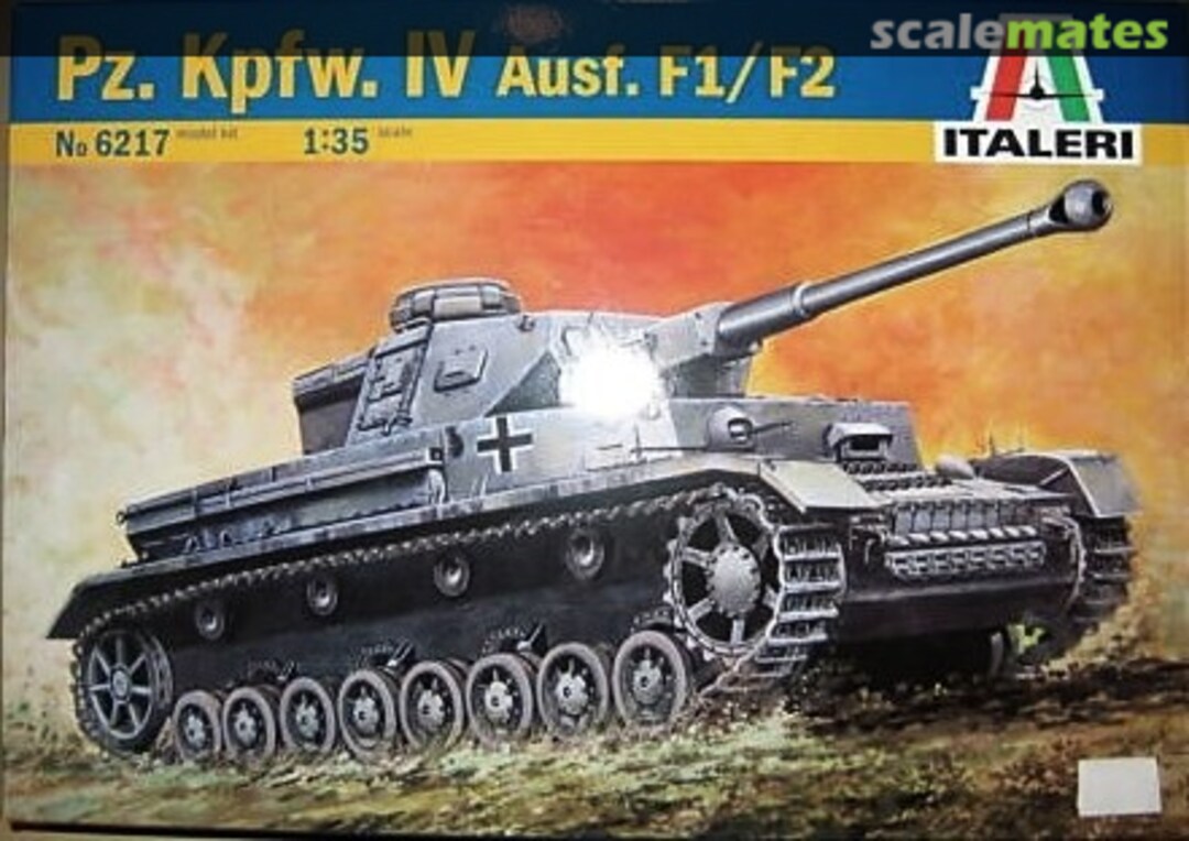 Boxart Pz.Kpfw.IV Ausf.F1/F2 6217 Italeri