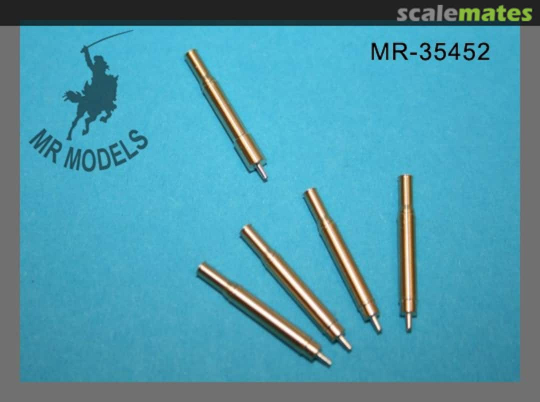 Boxart Lewis machine gun barrels (5 brass barrels) MR-35452 MR Modellbau