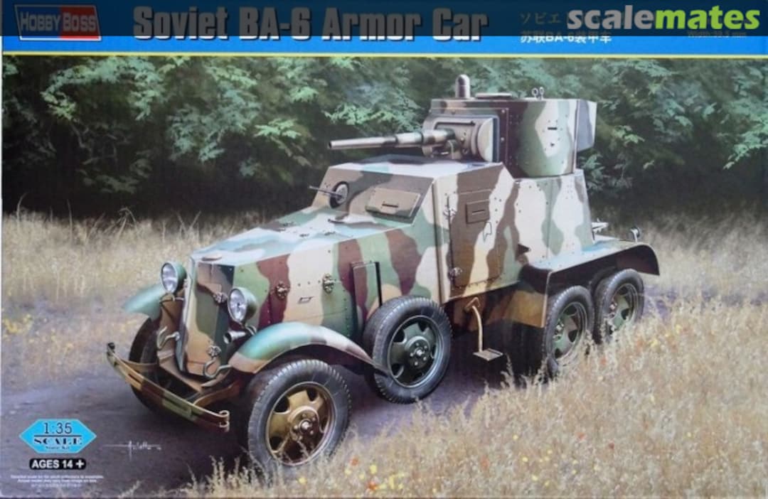 Boxart BA-6 Armor Car 83839 HobbyBoss