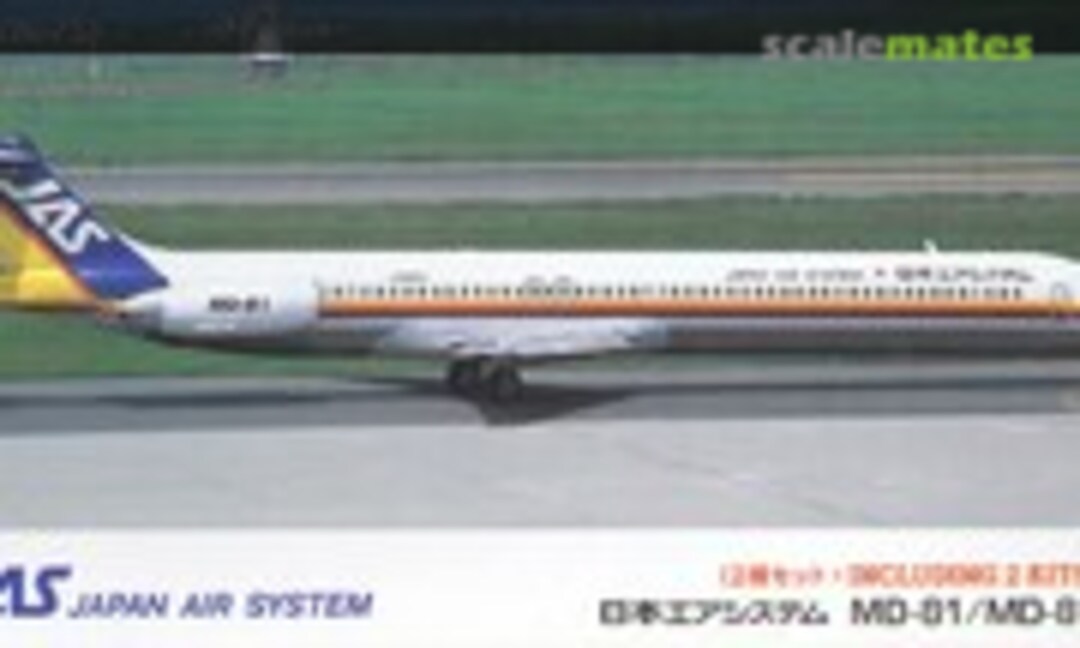 1:200 JAS Japan Air System MD-81/MD-87 (Hasegawa 10225)