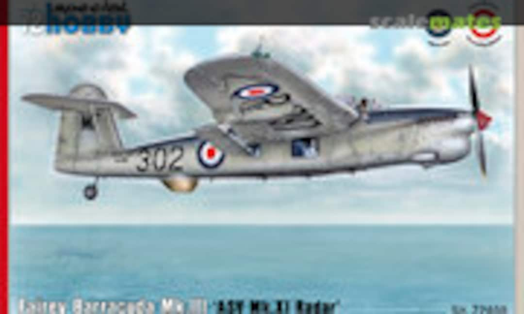 1:72 Fairey Barracuda Mk.III 'ASV Mk.XI Radar' (Special Hobby SH72408)