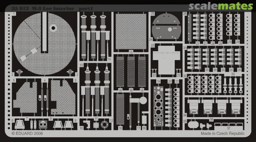 Boxart M3 Lee Interior 35912 Eduard