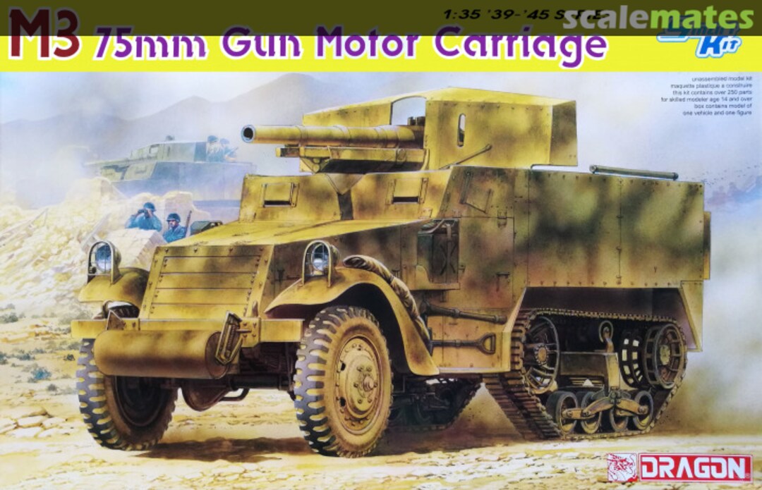 Boxart M3 75mm Gun Motor Carriage 6467 Dragon