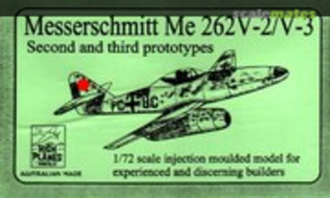 1:72 Messerschmitt Me 262 V-2/V-3 (High Planes Models 72042)