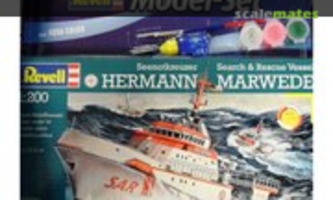 1:200 Search &amp; Rescue Vessel Seenotkreuzer Hermann Marwede (Revell 65812)